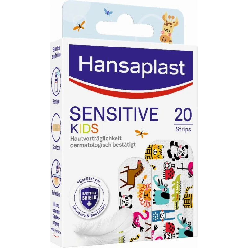 Hansaplast Kids Sensitive børneplaster 20 stk