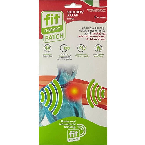 Fit Therapy Smerteplaster - Skulder (8 stk)