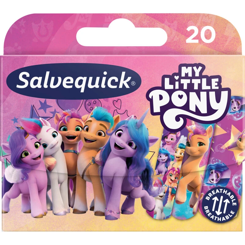 Salvequick My Little Pony plastre 20 stk