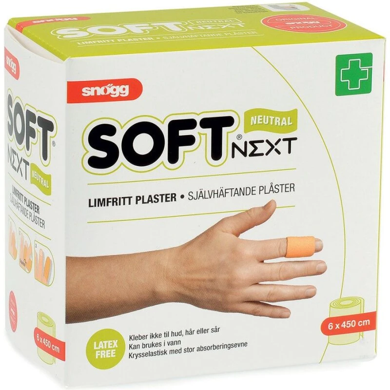 Snøgg SOFT Next skumplaster 6 cm x 4,5 m neutral