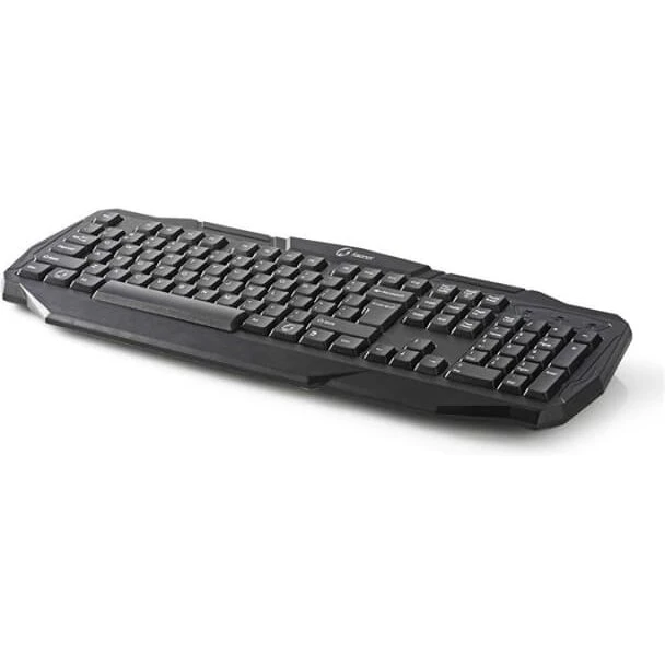 Nedis GKBD100BKND Kablet Gamingtastatur USB 2.0 - Nordisk - Sort