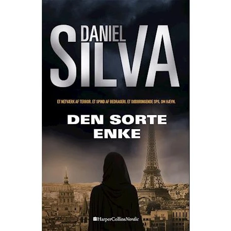 Den sorte enke - Daniel Silva - Bog