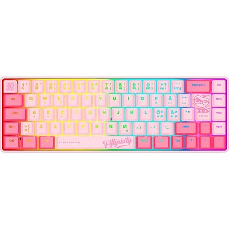 FIFTYSIXTY 5060 Bantam Mini RGB gaming keyboard