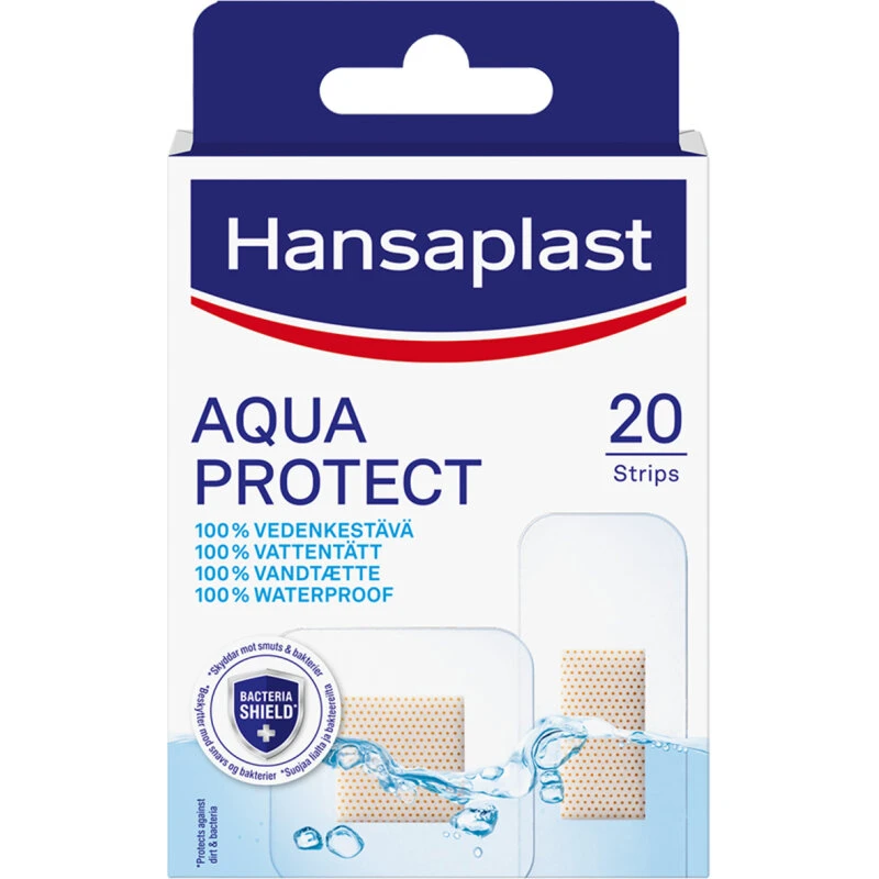 Hansaplast Aqua Protect vandtæt plaster 20 stk