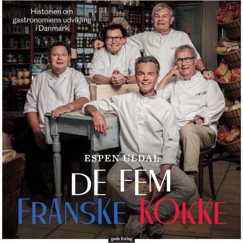 De fem franske kokke - Espen Uldal - Bog