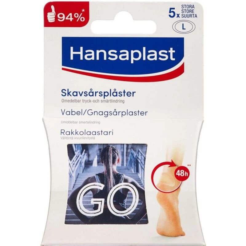 Hansaplast Vabelplaster Large 5 stk.