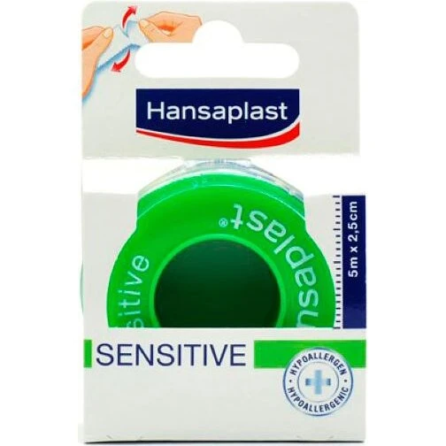 Hansaplast Fixeringstape Sensitive 5 m x 2,5 cm
