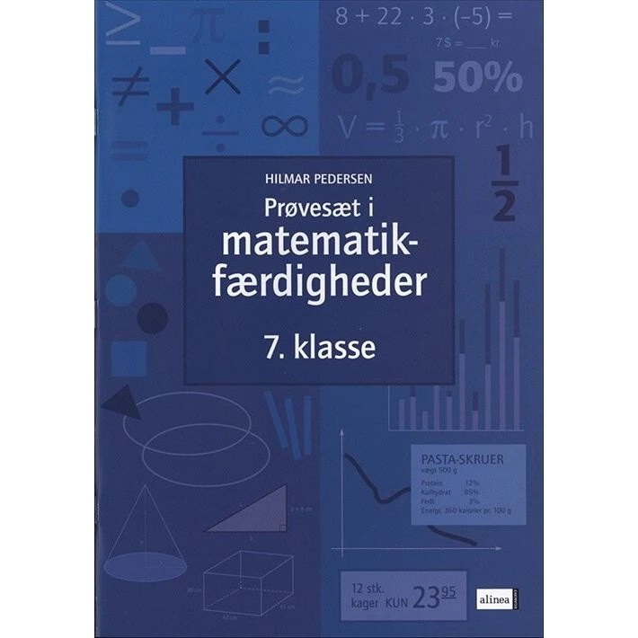 Hilmar Pedersen: Prøvesæt i matematikfærdigheder, 7.kl.