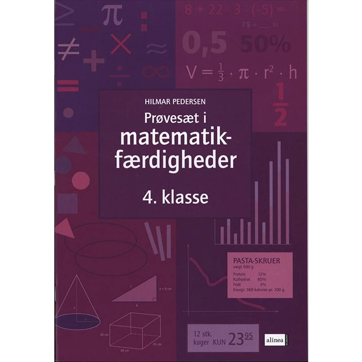 Hilmar Pedersen: Prøvesæt i matematikfærdigheder, 4.kl.