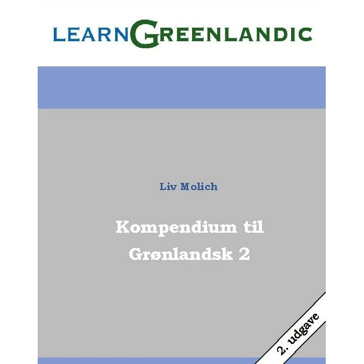 Kompendium til Grønlandsk 2 - LearnGreenlandics