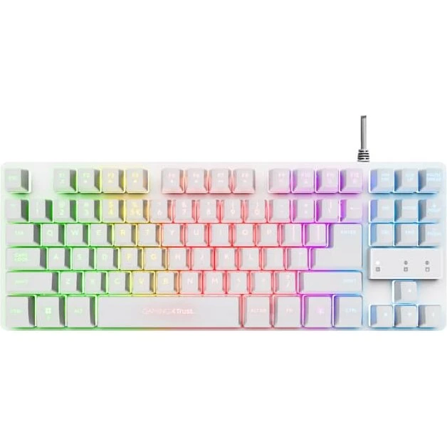 Trust GXT833W Thado Tenkeyless RGB gaming-tastatur
