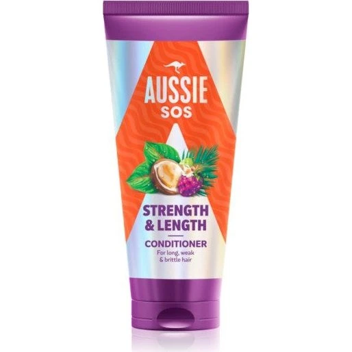 Aussie SOS styrkende balsam til langt hår 200 ml
