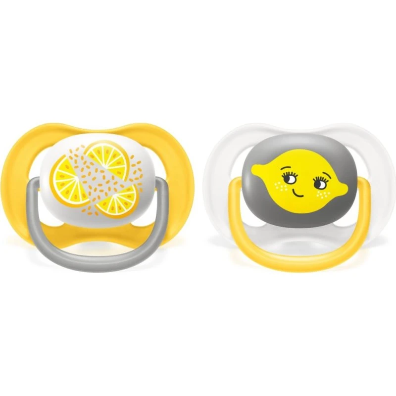Philips Avent Ultra Air sut 6-18 mdr. Citrus - 2 stk.