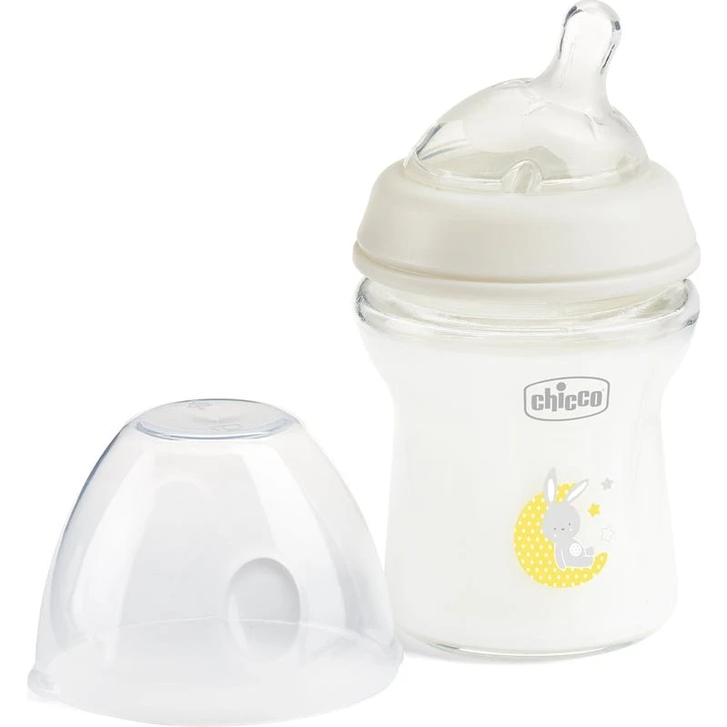 Chicco Natural Feeling Glasflaske 150 ml