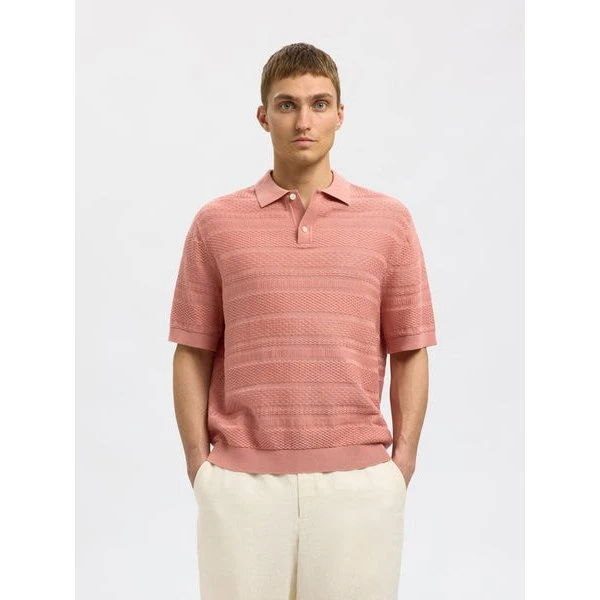 Slhfoam SS Knit Relaxed Structure Polo