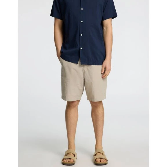 Slhregular Karl Seersucker Shorts