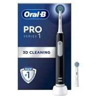 Oral-B Pro Series 1 Cross Action El-tandbørste - Sort
