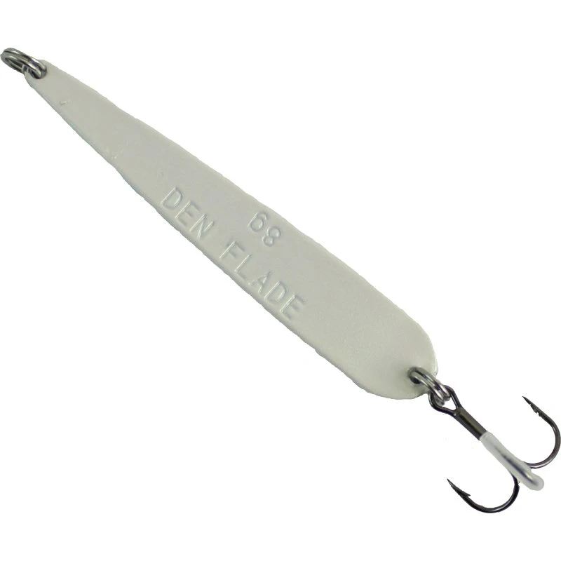 Jack Rapid Den Flade Pearl White 8g - Gennemløber til Havørred
