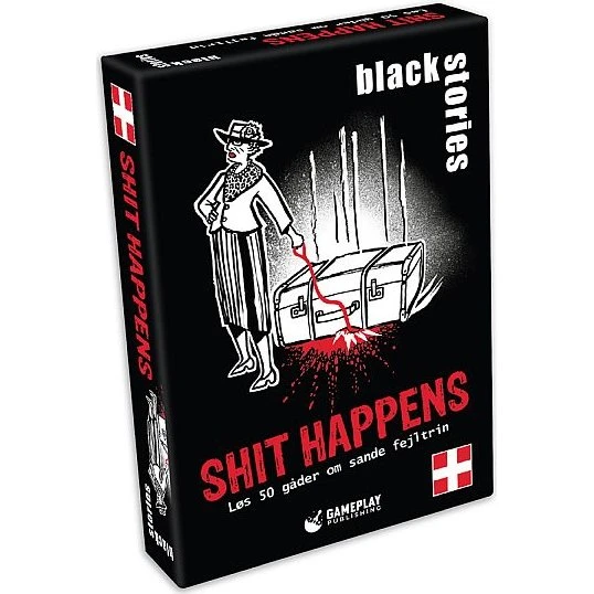 Black Stories: Shit Happens (Dansk) - Card Game