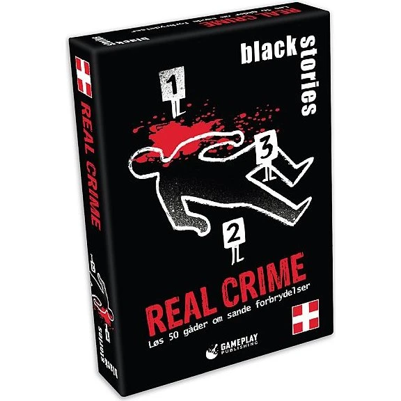 Black Stories: Real Crime (Dansk) - Kulsorte gådespil