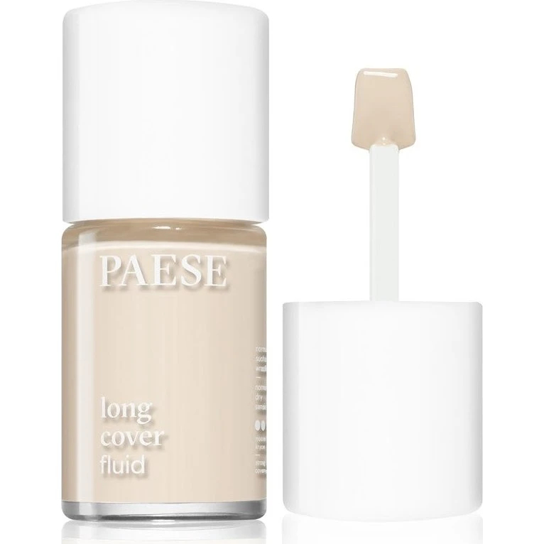 Paese Long Cover Fluid Liquid Foundation - Farve 0 Nude, 30 ml