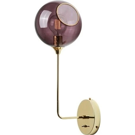 Design By Us Ballroom The Wall Væglampe 57cm Purple