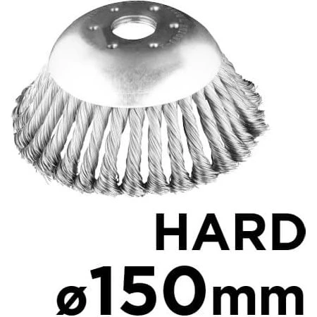 Graphite 150x25,4 mm Stålbørste til Buskrydder - 55H100