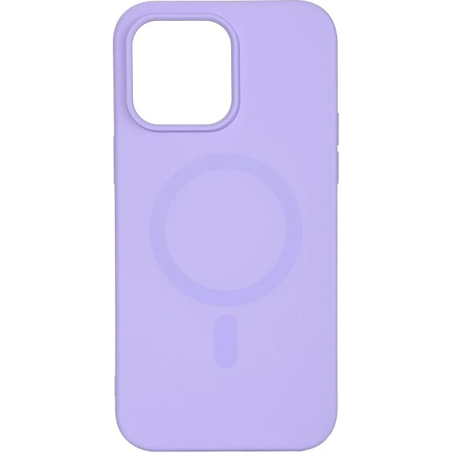 Essentials iPhone 14 Pro Max Silicone MagSafe Cover - Lilla