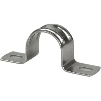 Tillex Kabelbøjle MB 16 mm, 2-lap, rustfrit stål A2 (100 stk)