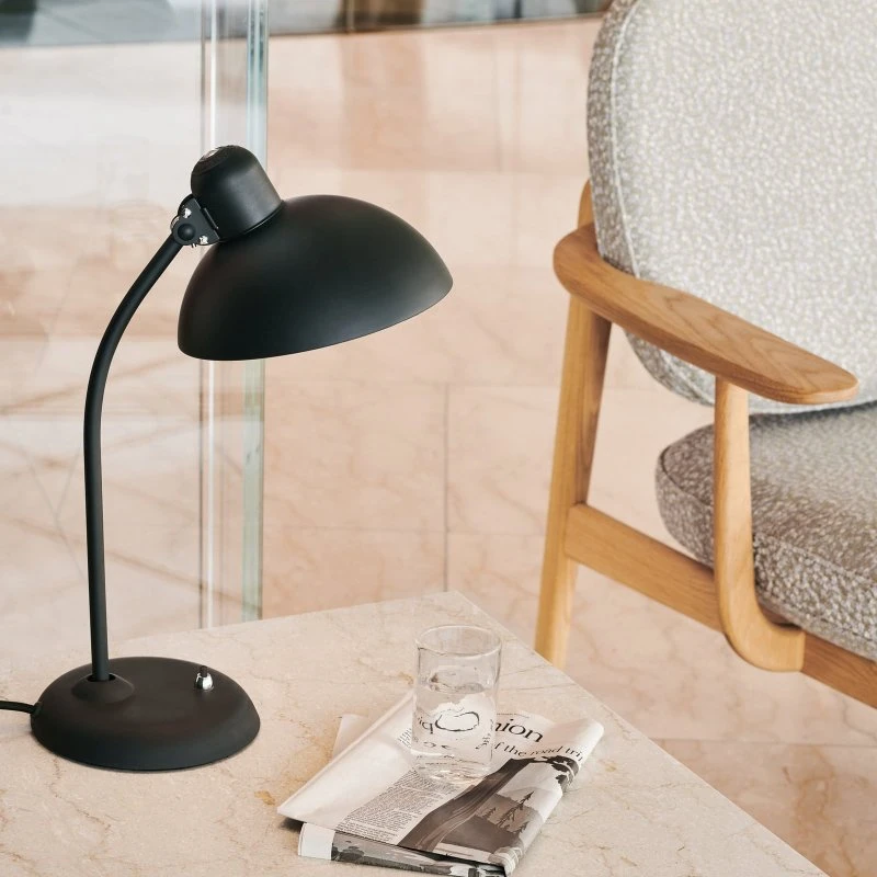 Kaiser Idell 6556-T bordlampe, mat sort - Fritz Hansen