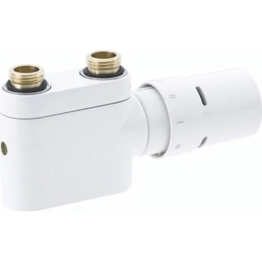 Danfoss VHX-Duo ventilsæt med RAX rumtermostat, Hvid