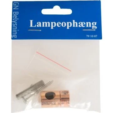 Ledningsophæng m/aflastning i kobber