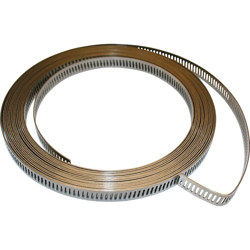 Sb Spændebånd 8mm x 5m - Rustfrit stål