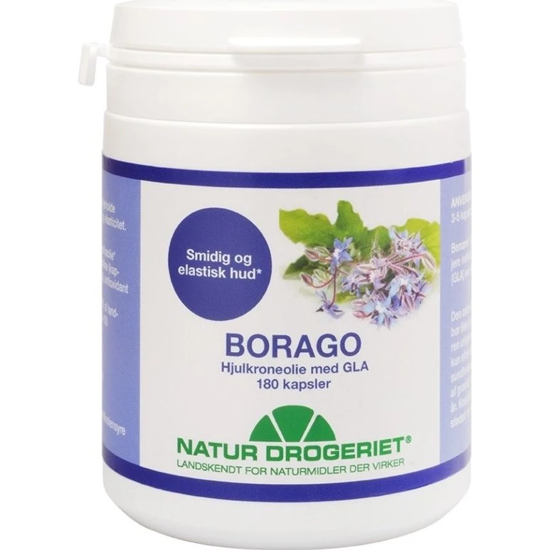 Natur Drogeriet Borago 500 mg - 180 kapsler