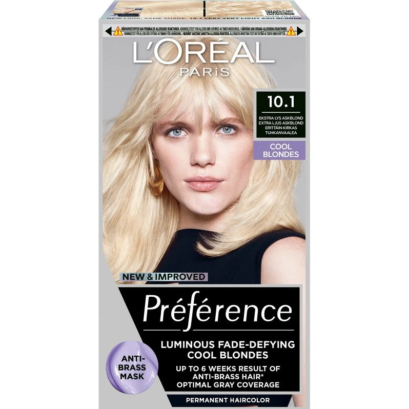 L'Oréal Paris Préférence 10.1 Extra Light Ash Blonde