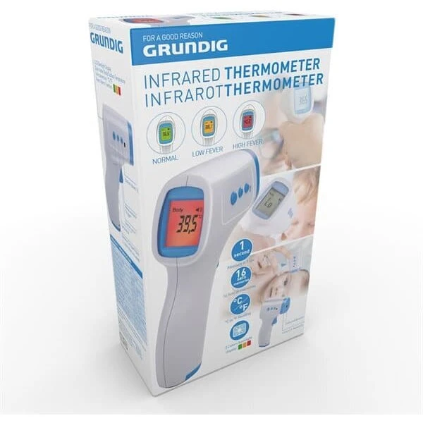 GRUNDIG Infrarødt Kontaktfrit Termometer – Hvid