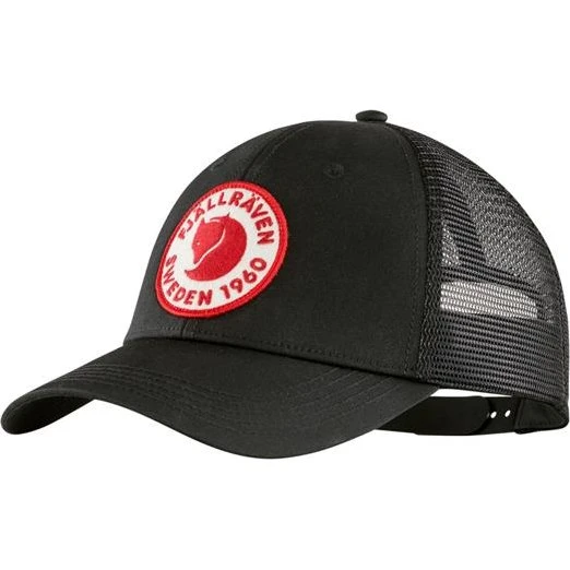Fjällräven 1960 Logo Långtradarkeps, Black, S/M