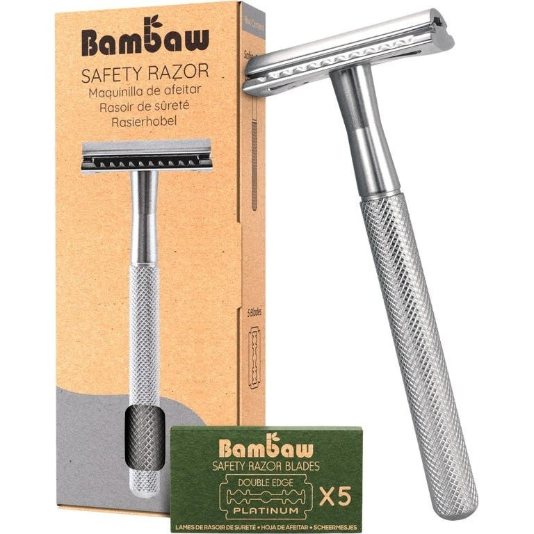 Bambaw Sølv Sikkerhedsbarberkniv