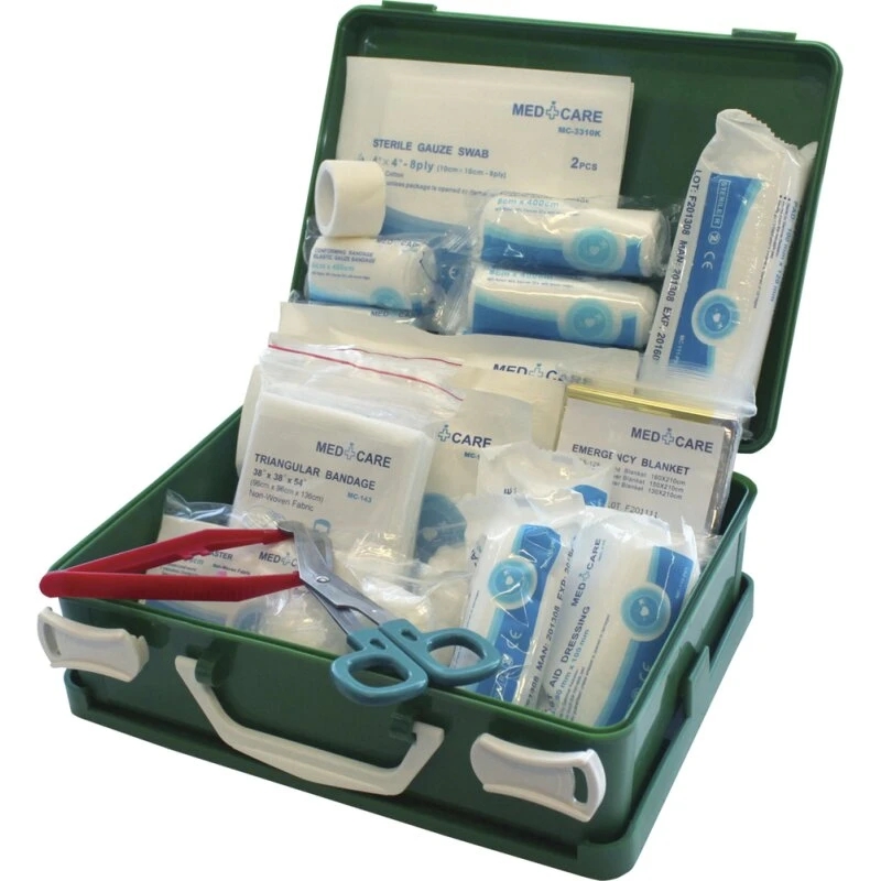 OS Forbindingskasse 9800 mellem, grøn (m. vægbeslag)