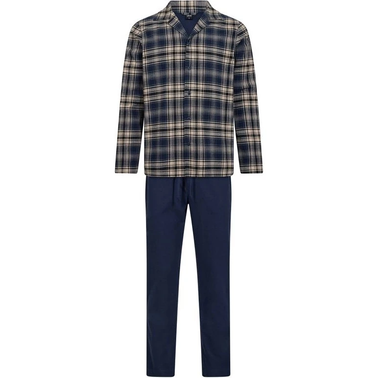 JBS Pyjamas Flannel i 100% bomuld
