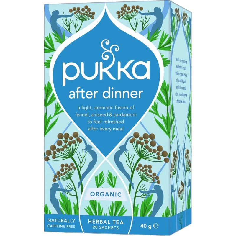 Pukka After Dinner Økologisk Urtete, 20 poser
