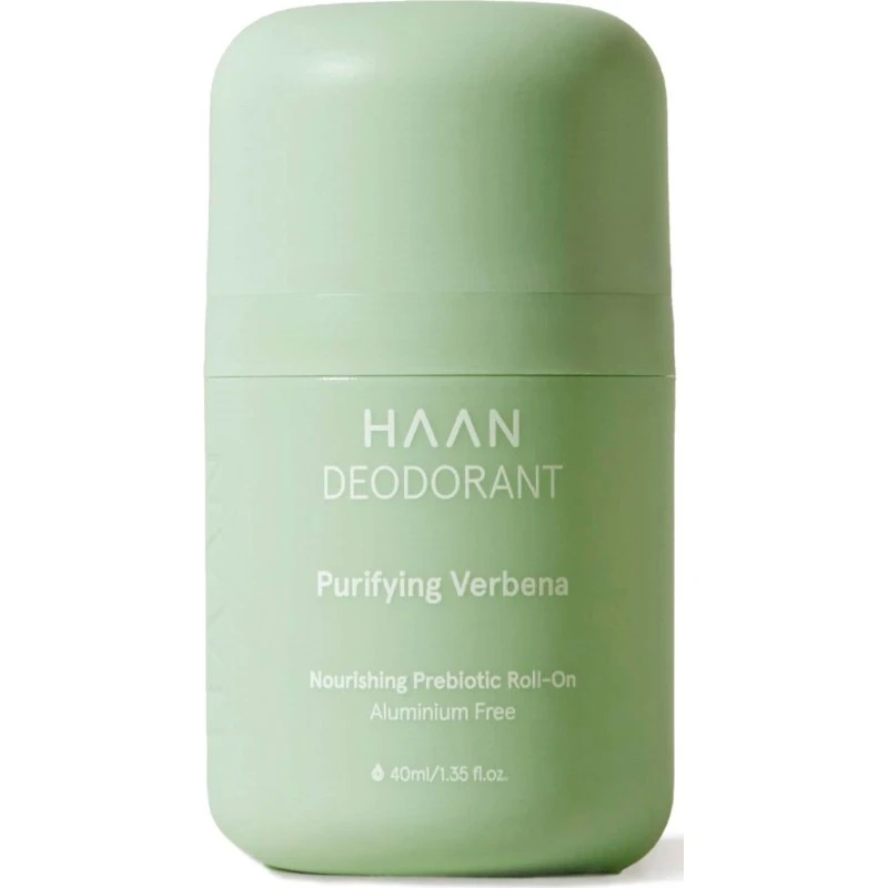 Haan Rensende Verbena Deodorant Roll-On, Aluminiumfri, 40 ml