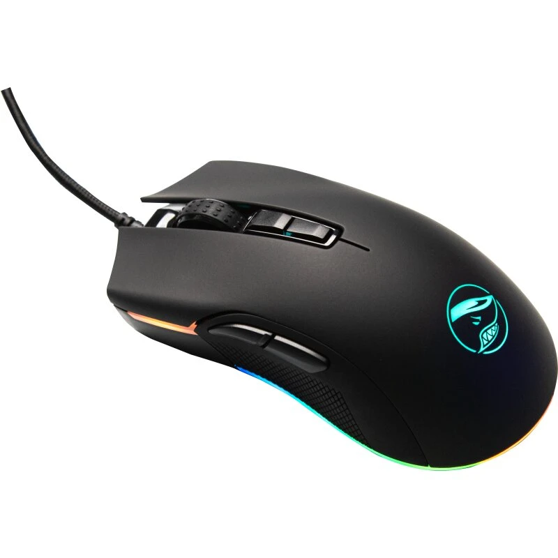 Shark Velocity M70 Gaming-mus – kablet RGB, 12.000 DPI