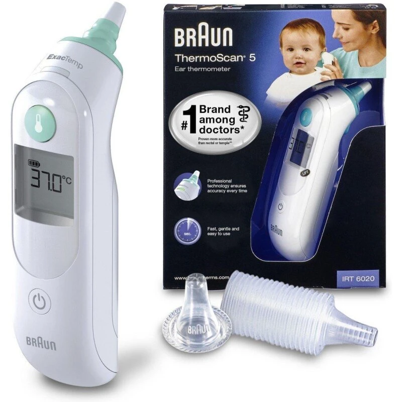 Braun ThermoScan-5 IRT6020 øretermometer
