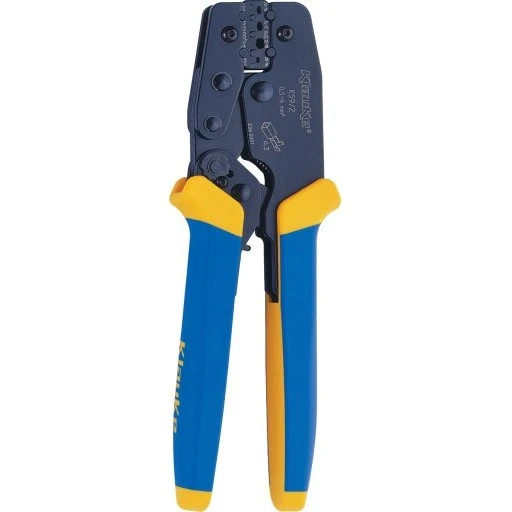 Klauke K592 Presseværktøj til uisolerede fladstik, 6,3 mm, 0,5-6,0 mm²