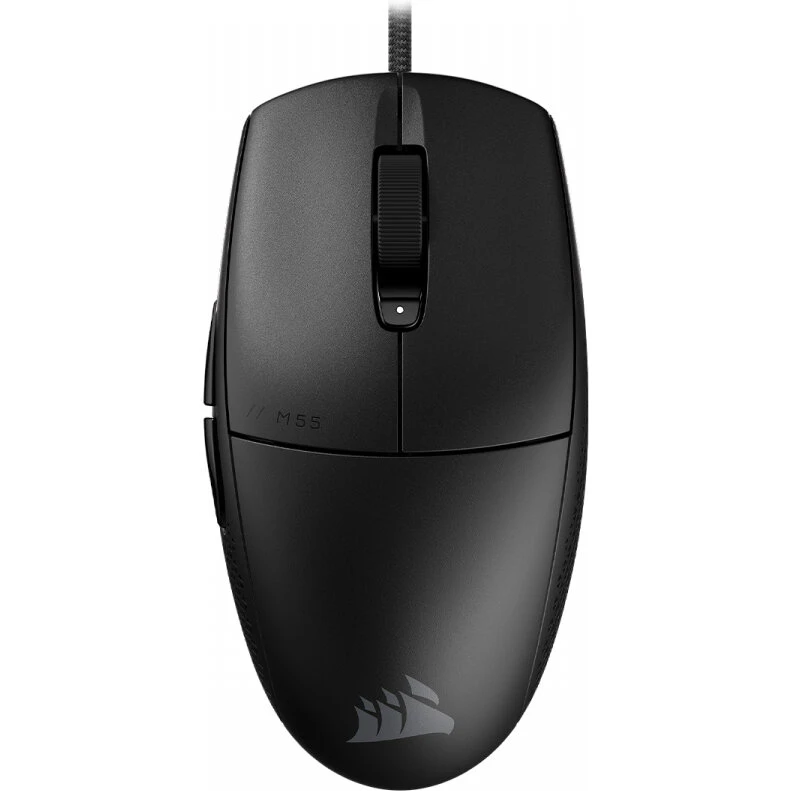 Corsair M55 Lightweight gamingmus – sort