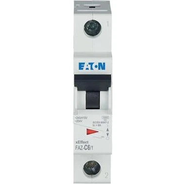 Eaton Automatsikring C4A 4A 1P C-karakteristik 10kA