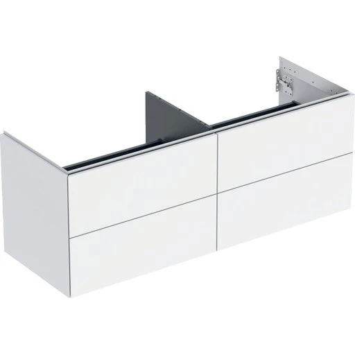 Geberit One underskab, 133,2x47 cm, mat hvid