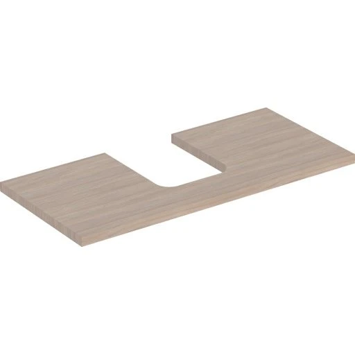 Geberit One bordplade, 104,2x47,3 cm, eg