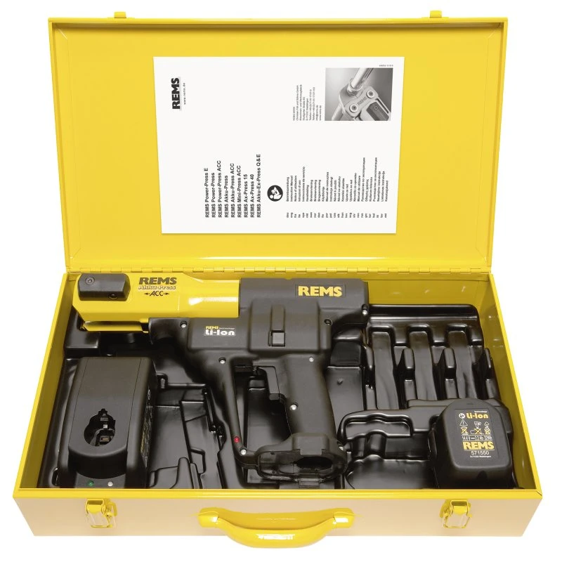 REMS Akku-Press ACC Basic-Pack Pressmaskine